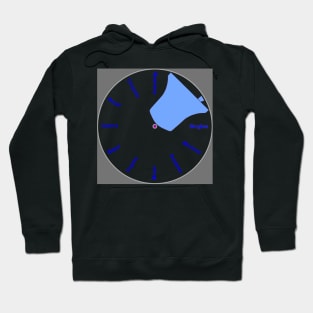 Bell Tower Wall Clock - Sky Blue Hoodie